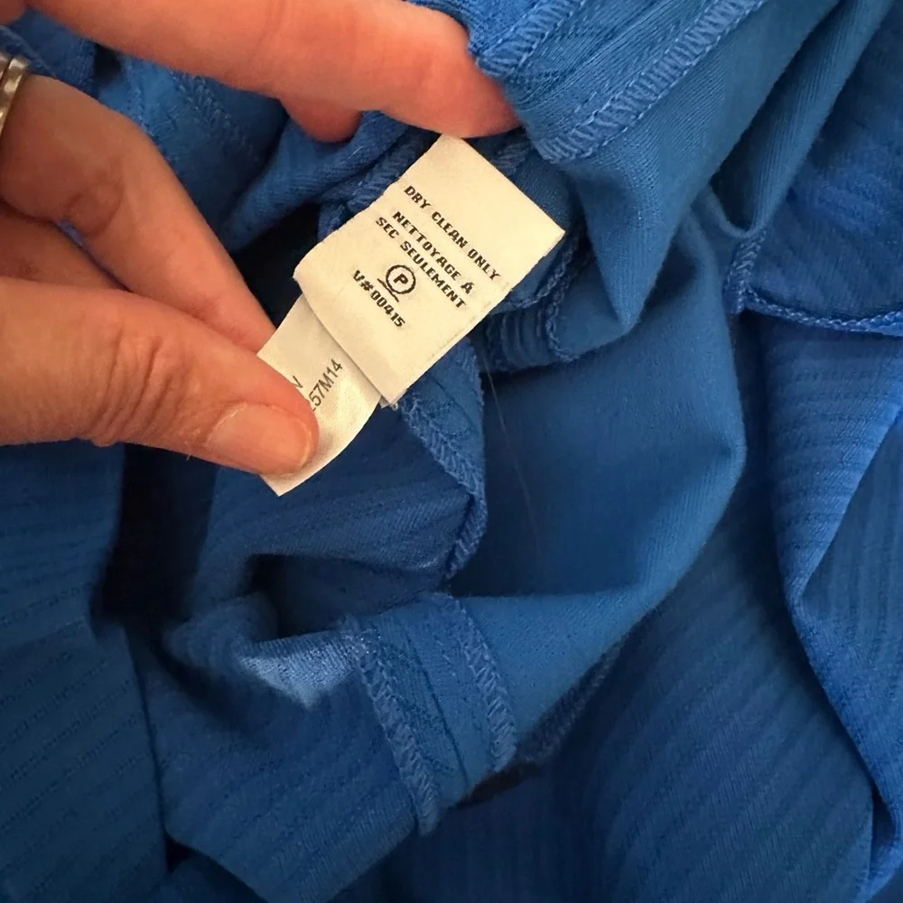 Diane Von Furstenberg Blue‎ Sleeveless Dress - Picture 14 of 15